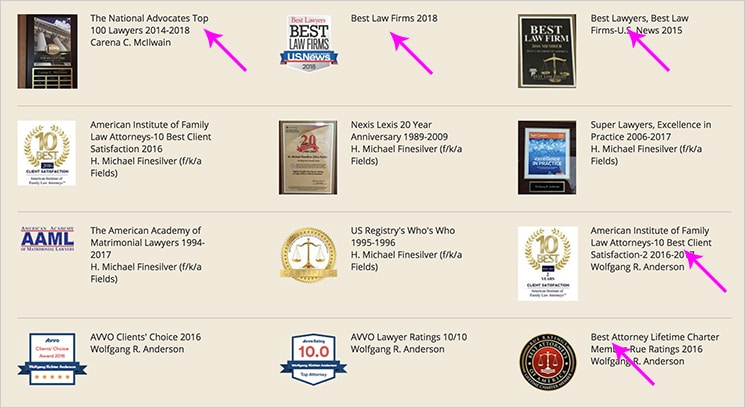 best-attorney-awards