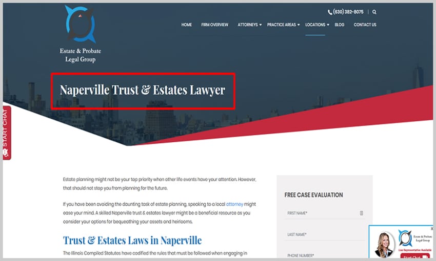 internet-marketing-estate-planning-lawyers-estate-probate-legal-group-website-naperville