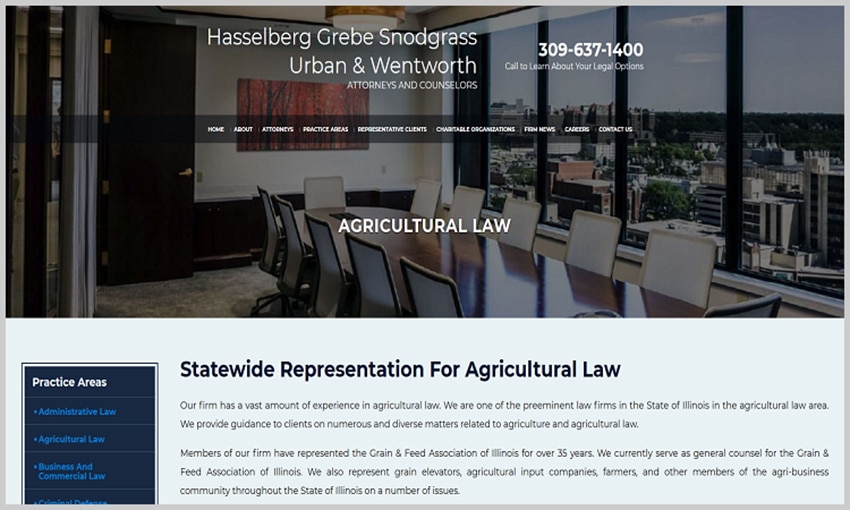 internet-marketing-estate-planning-lawyers-hasselberg-grebe-snodgrass-urban-wentworth-website