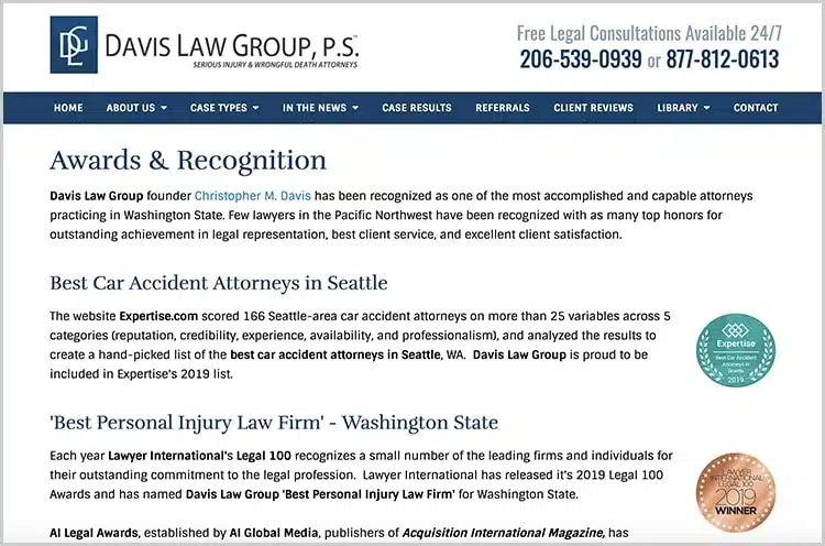 law-firm-awards-davis-law-group