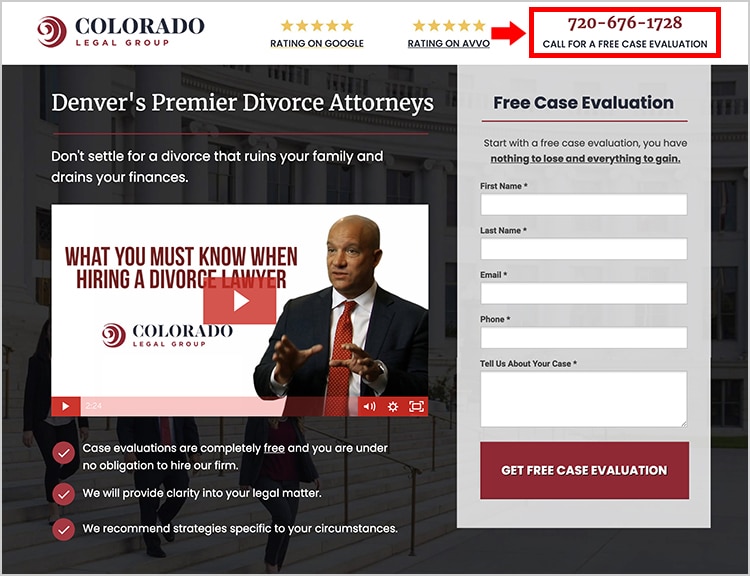 law-firm-landing-page-telephone