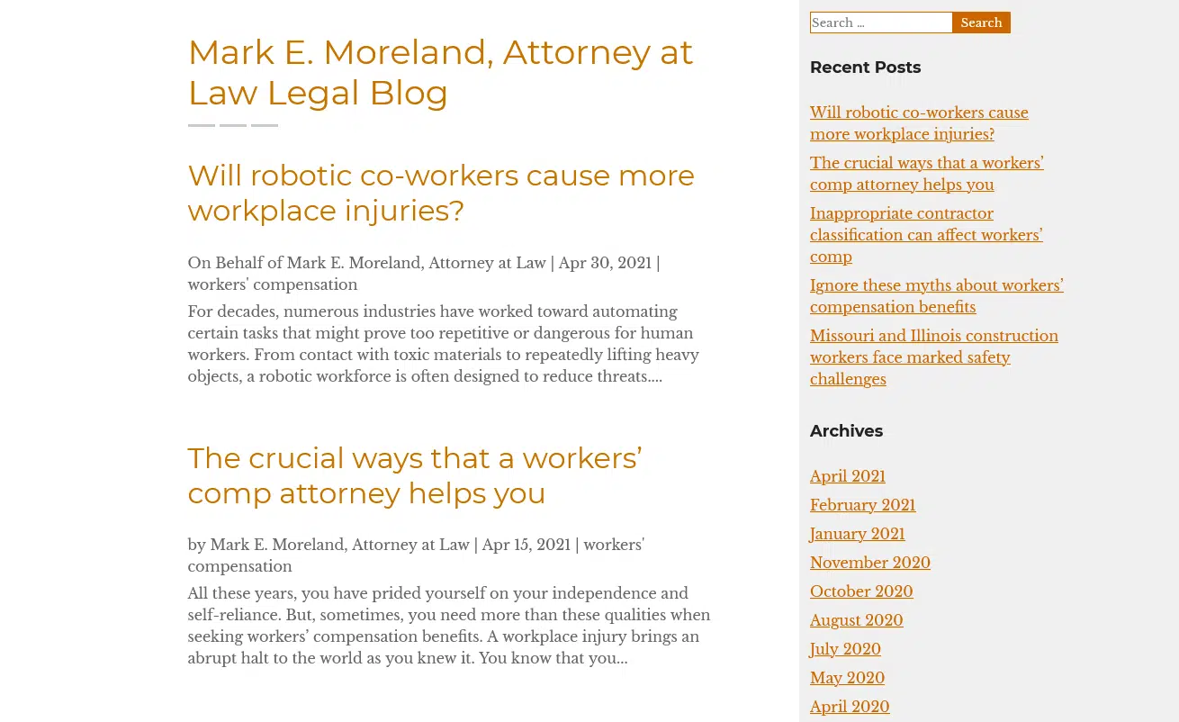 St_Louis_Workers_Compensation_Blog_Mark_E_Moreland_Attorney_at_Law