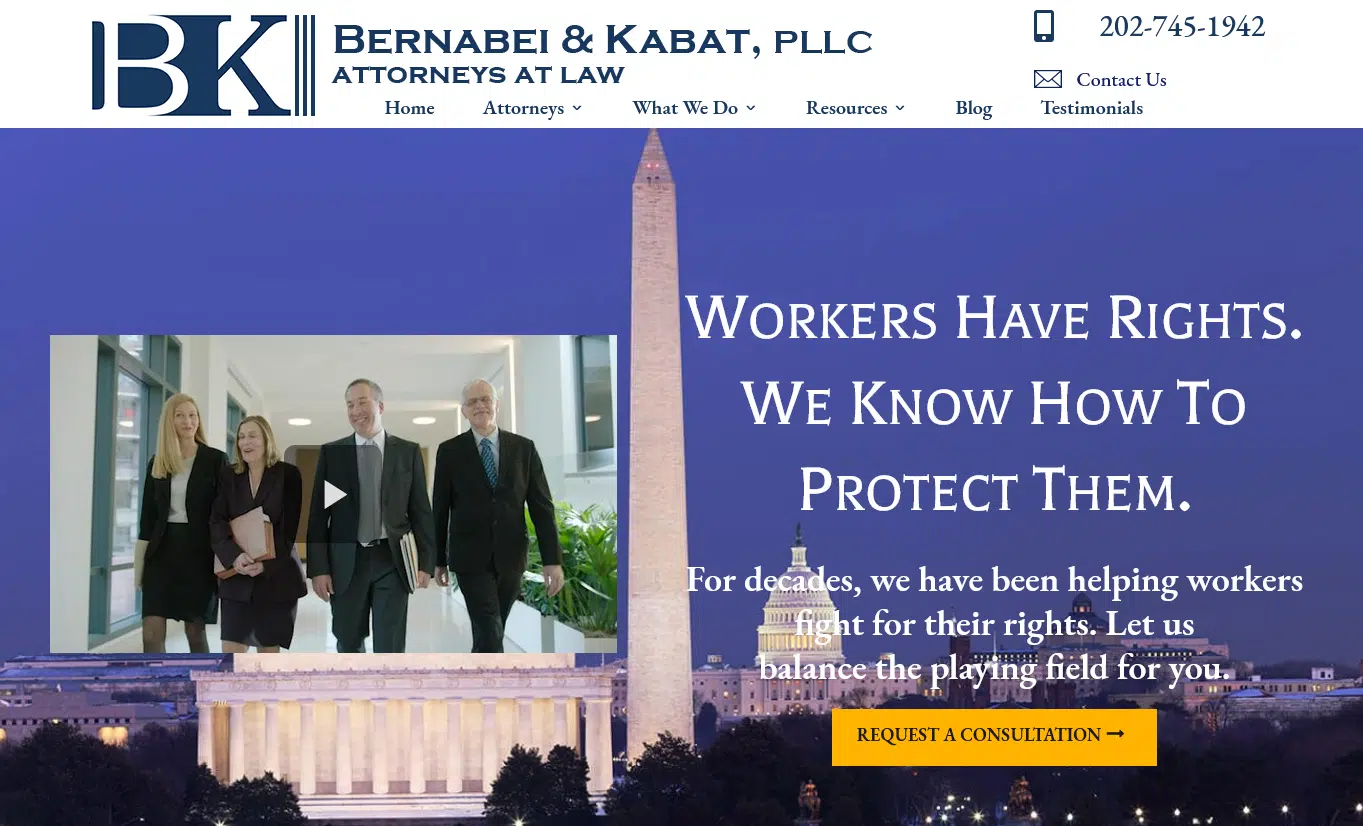 Washington_D_C_Employment_Lawyers_Bernabei_Kabat_PLLC