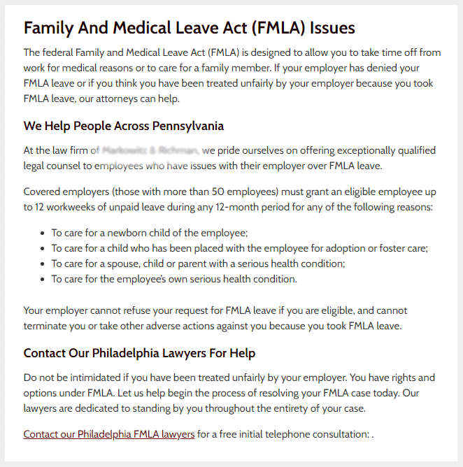 FMLA-Lawyers-Family-Leave-Philadelphia