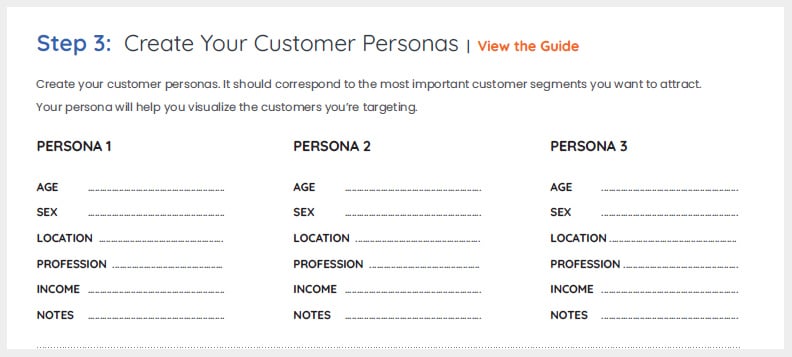 customer-persona-template