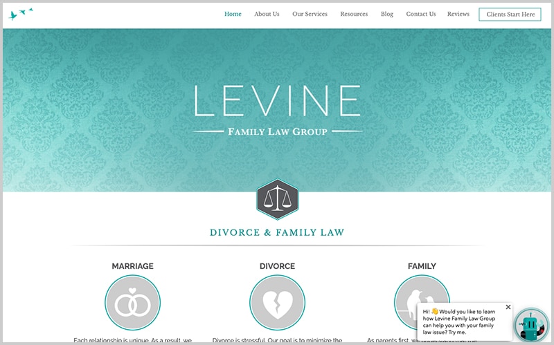 levine-best-law-firm-websites