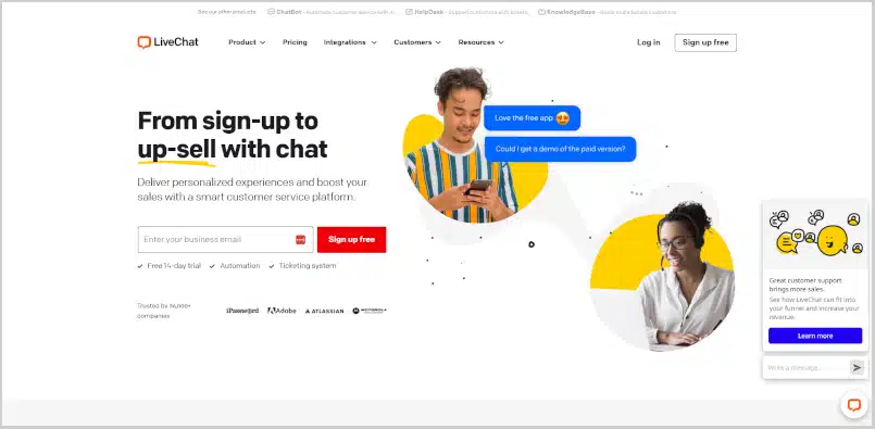 Live Chat for Law Firms LiveChat