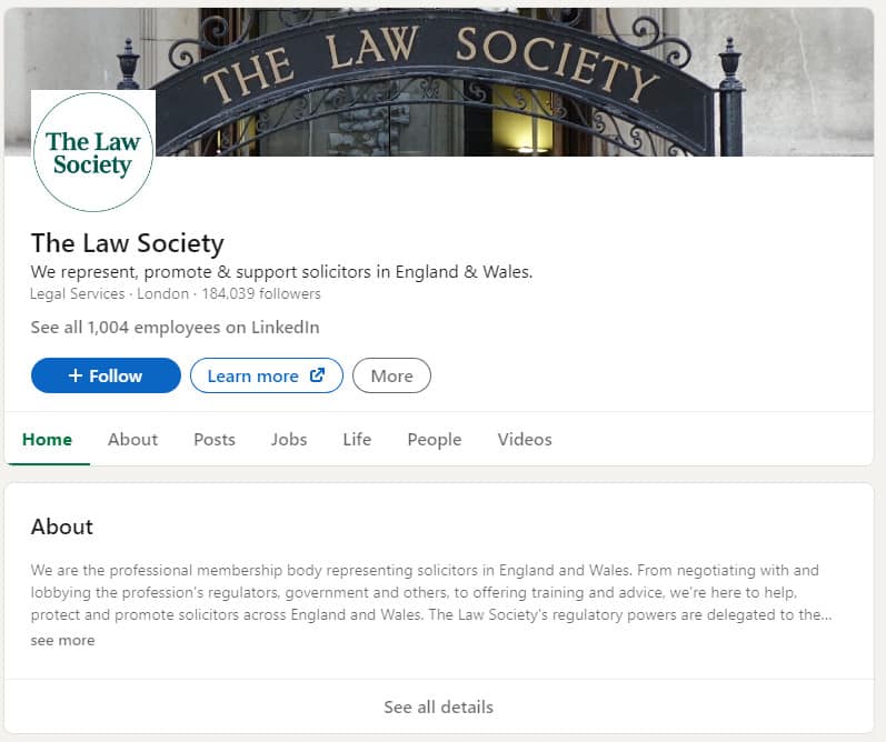 linkedin lawyer group