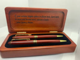 two piece pen set gift for lawyers