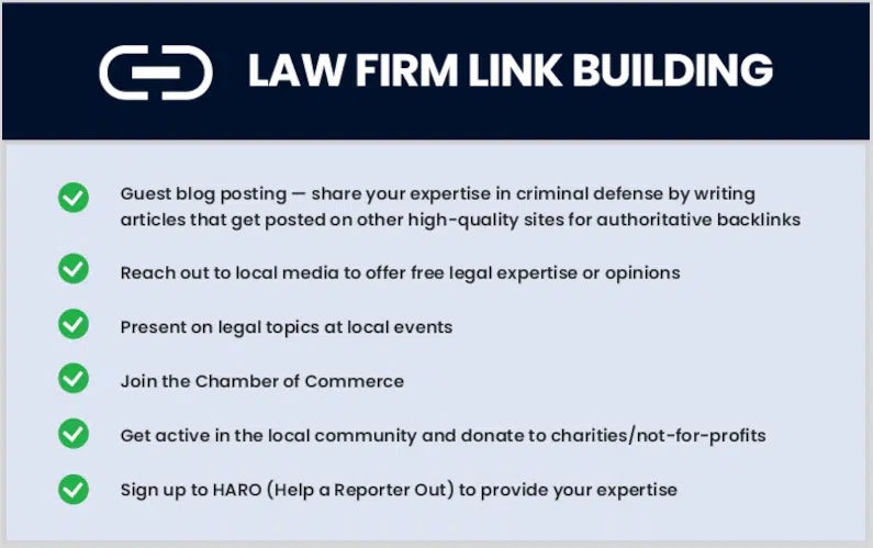 law firm link building