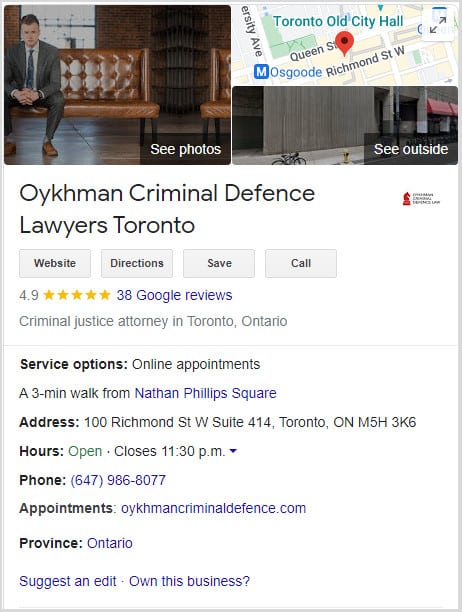 oykhman criminal defense gmb