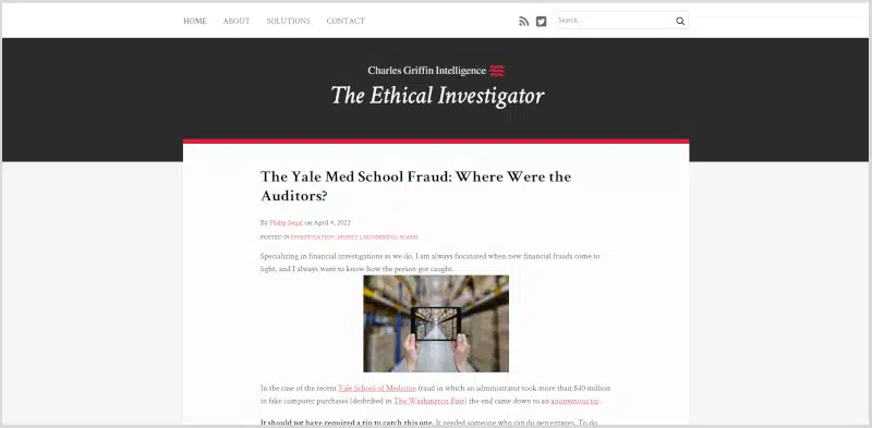 the ethical investigator