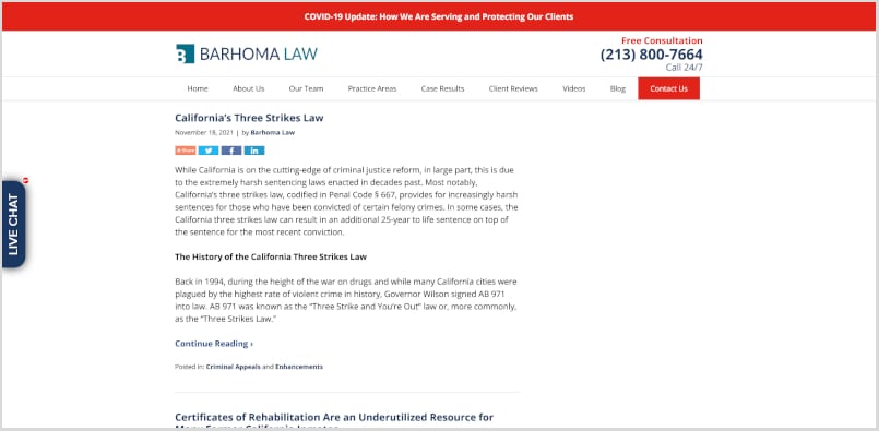 Law Firm Marketing Lawyer Blog