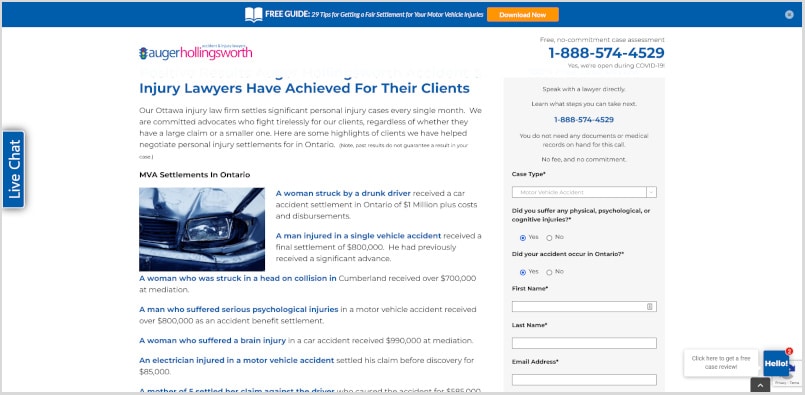 Law Firm Website Case Studies