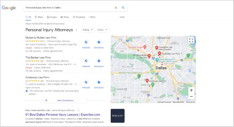 Local Search Law Firm Marketing