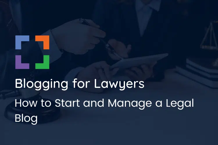 blogging for lawyers starting a blog