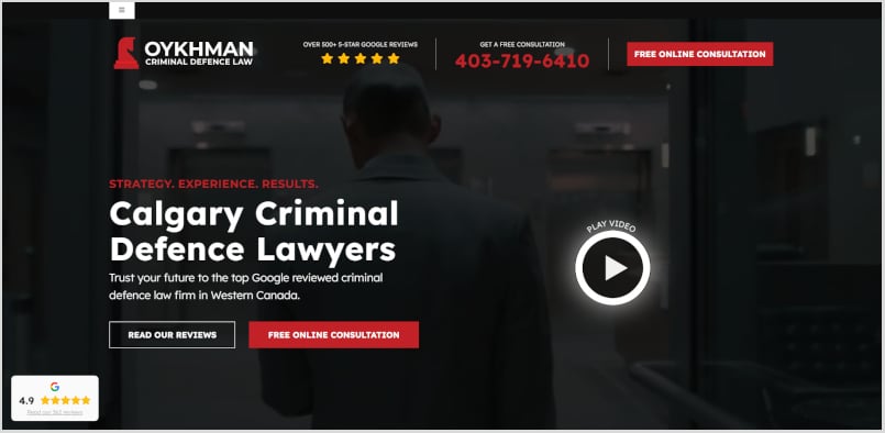 oykhman criminal defense website