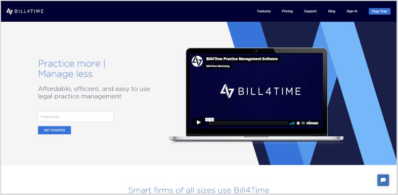 Bill4Time Legal Practice Management Software