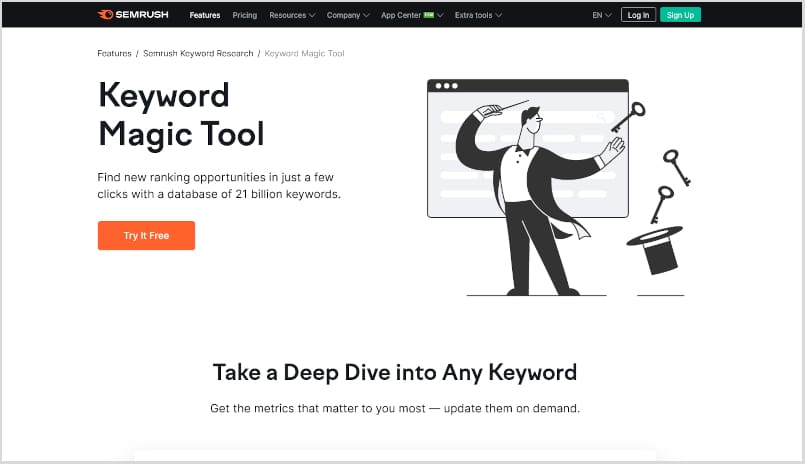 Keyword Research Tools for Lawyers SEMRush
