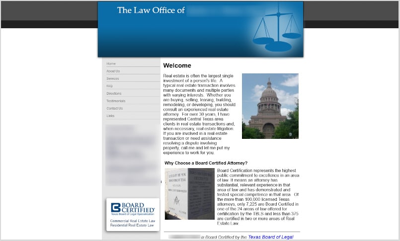 More Law Firm Clients Bad Website
