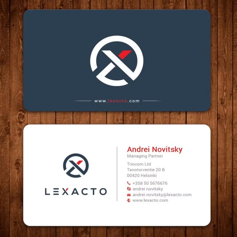 attorney business card