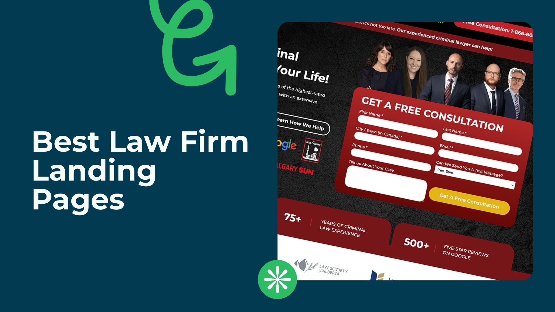Best Law Firm Landing Pages