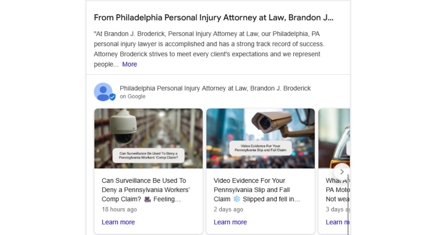 Complete GBP Posting Content