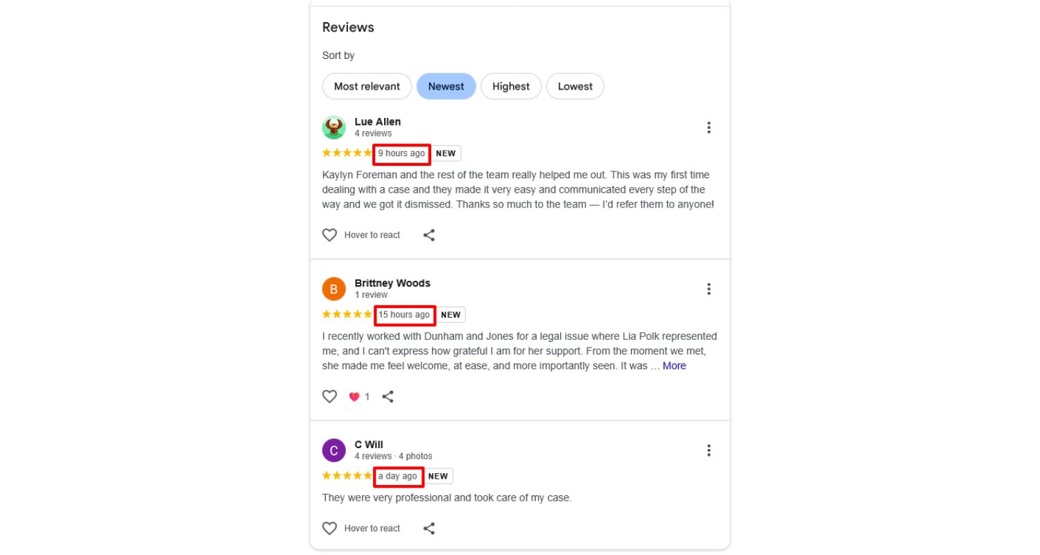Google Reviews