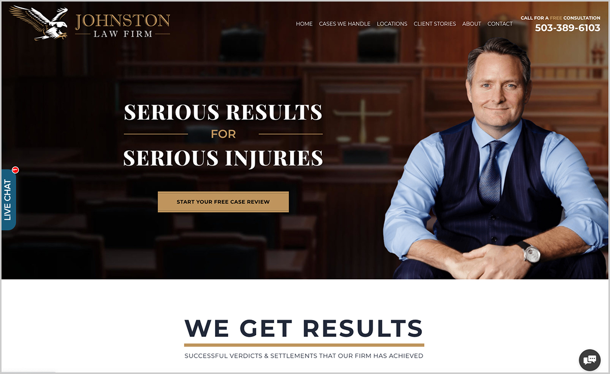 Johnston-Law-Firm-Best-Law-Firm-Website-Designs