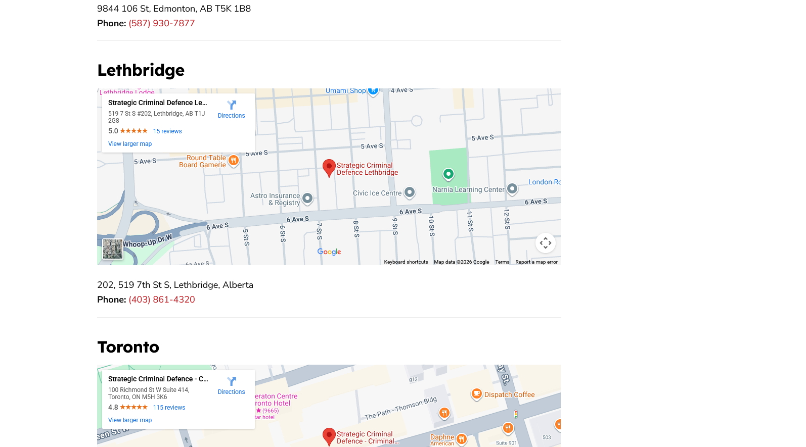 Location Information Local-SEO