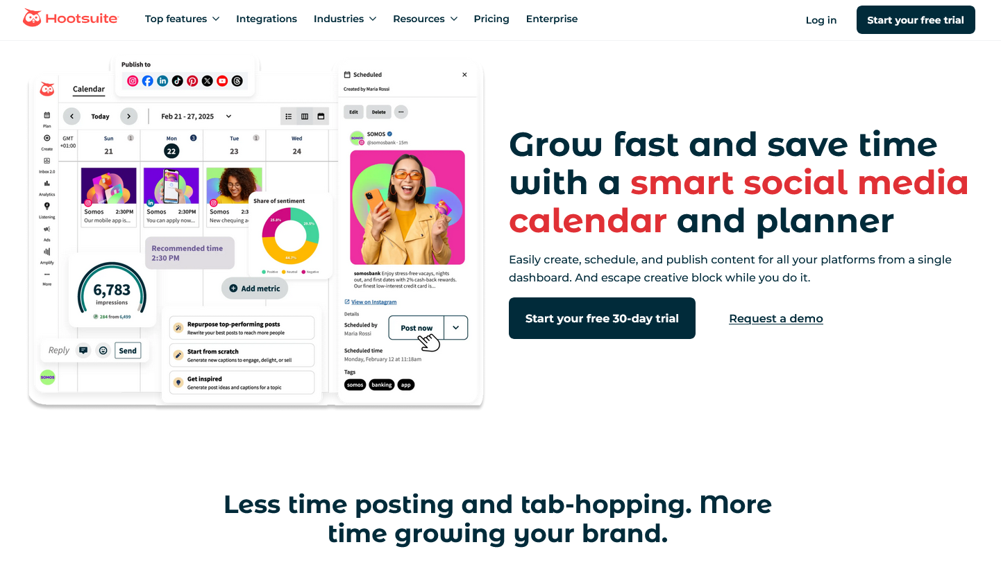 Social Media Calendar and Scheduler