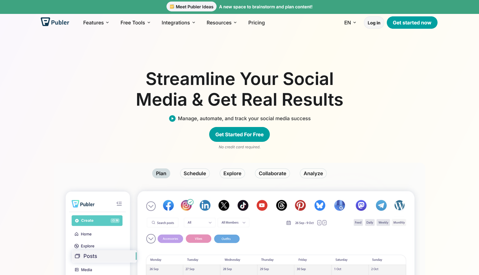Social Media Management Tools Publer