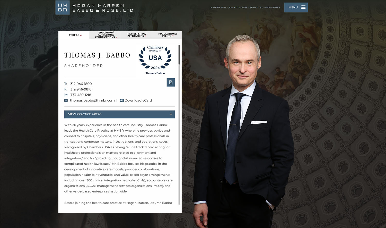 Attorney Bio Examples Trust Badges