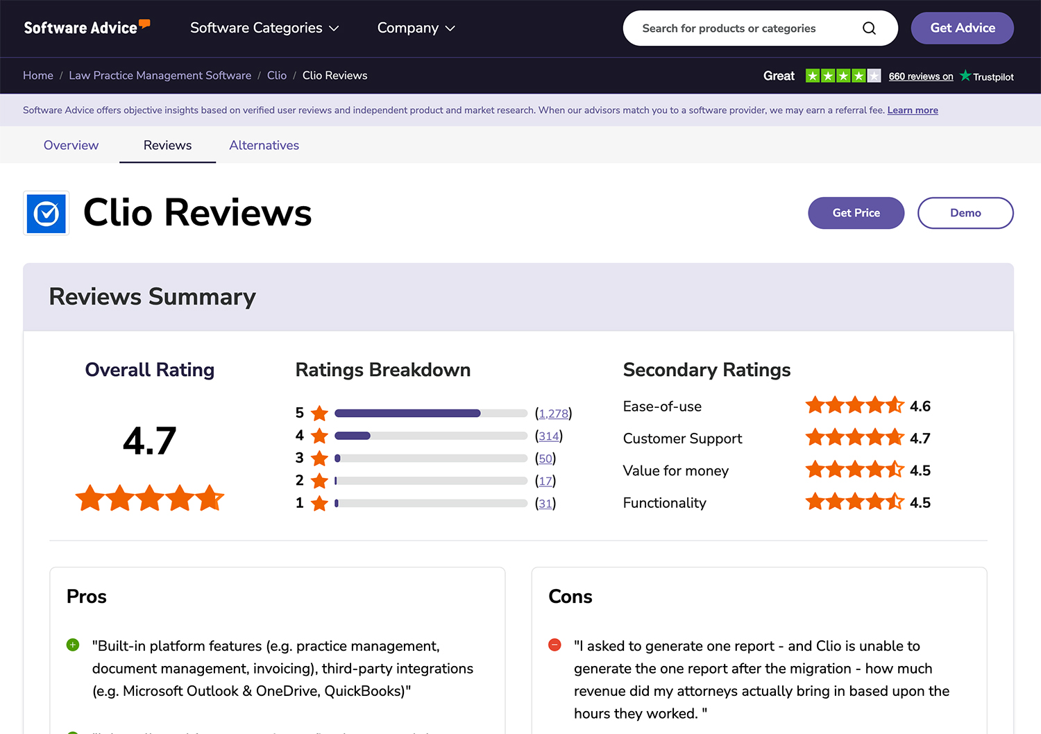 Clio-ratings-software-advice