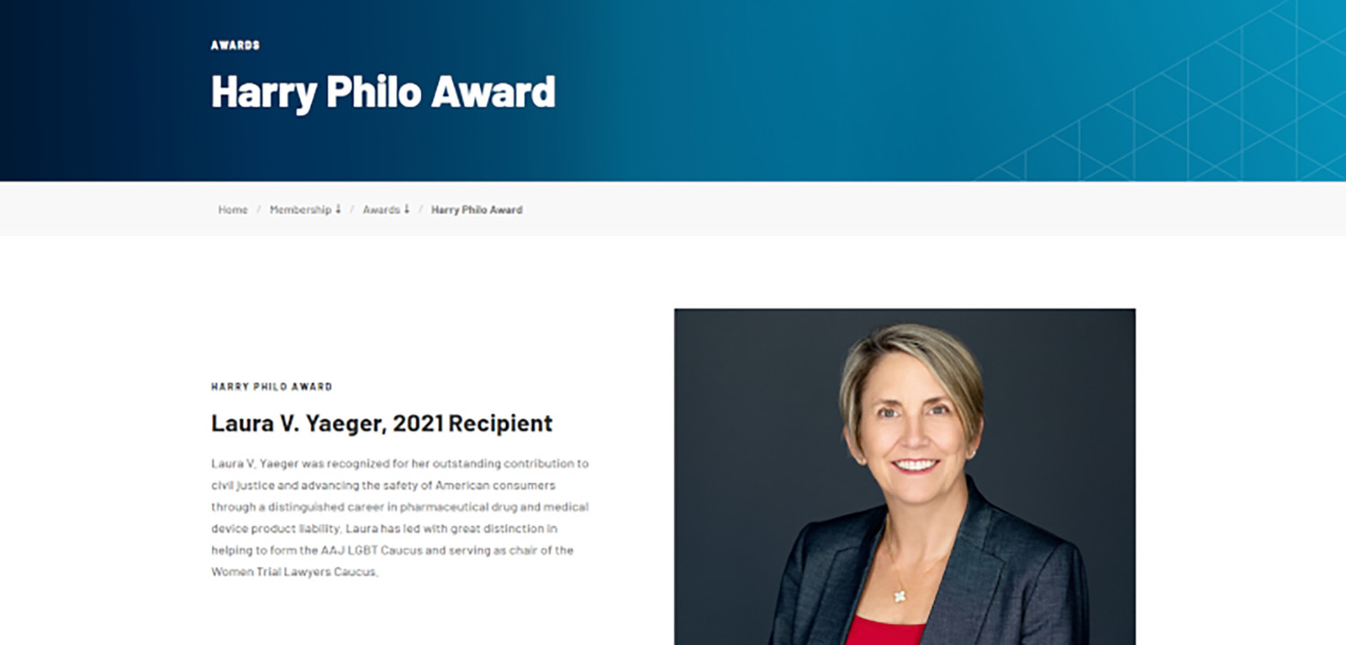Harry M. Philo Award