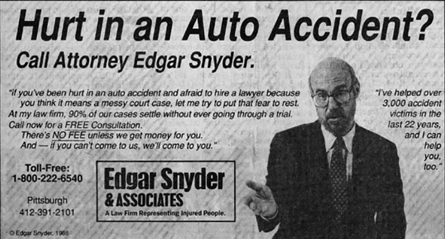 Lawyer Advertising Rules 1980s Ad