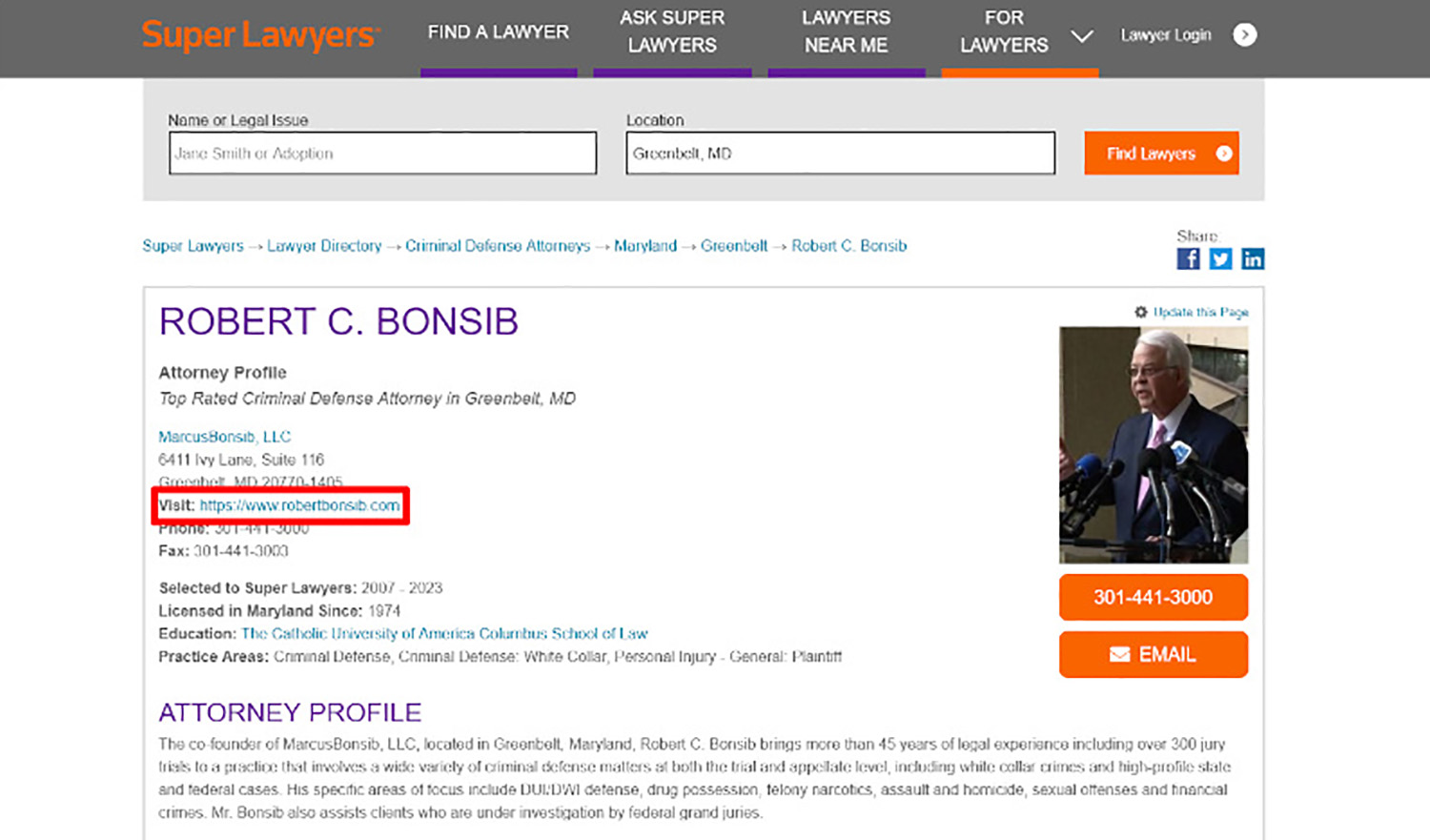 Link Building for Law Firms Awards