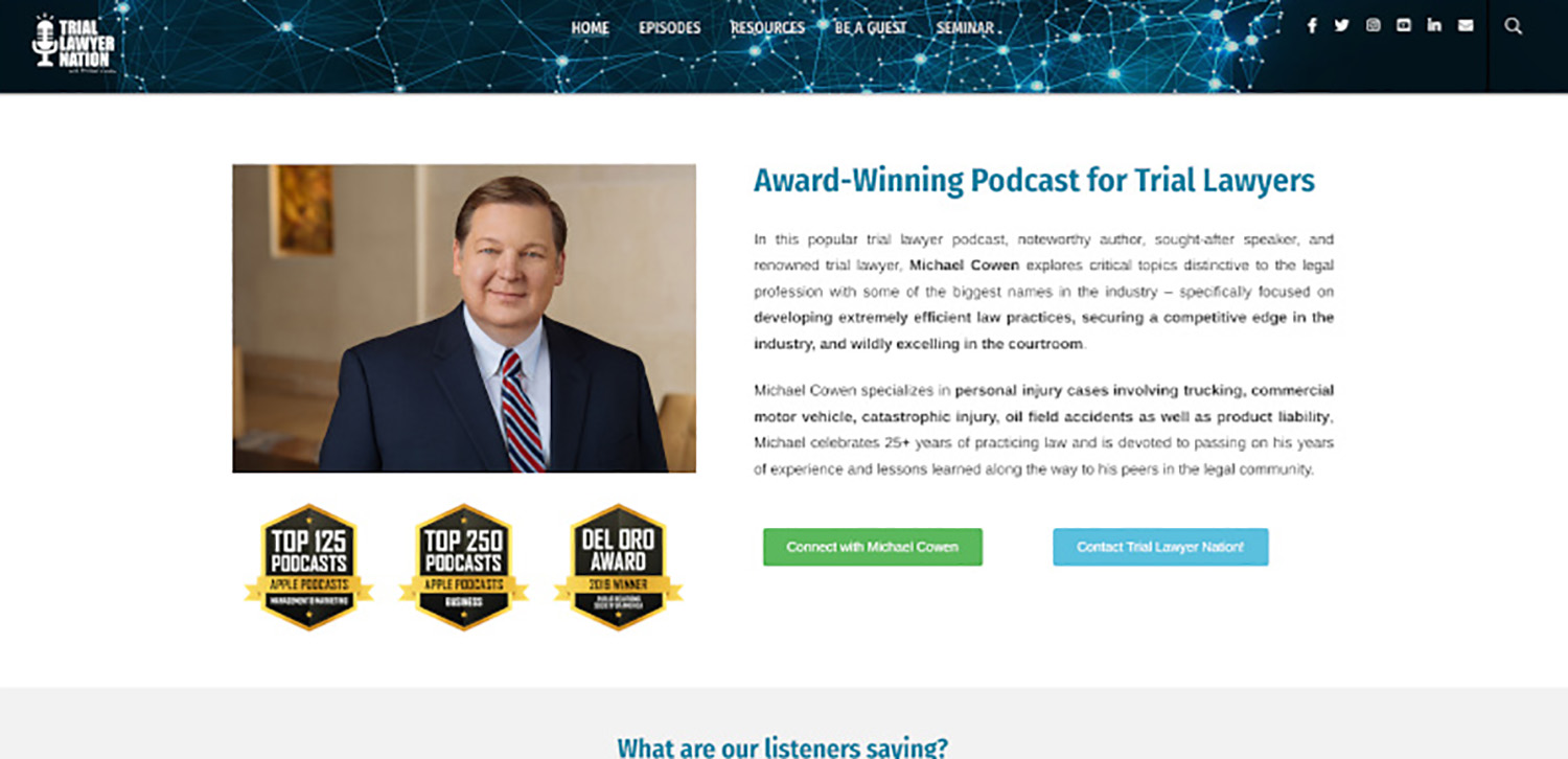 Link Building for Law Firms Podcasts