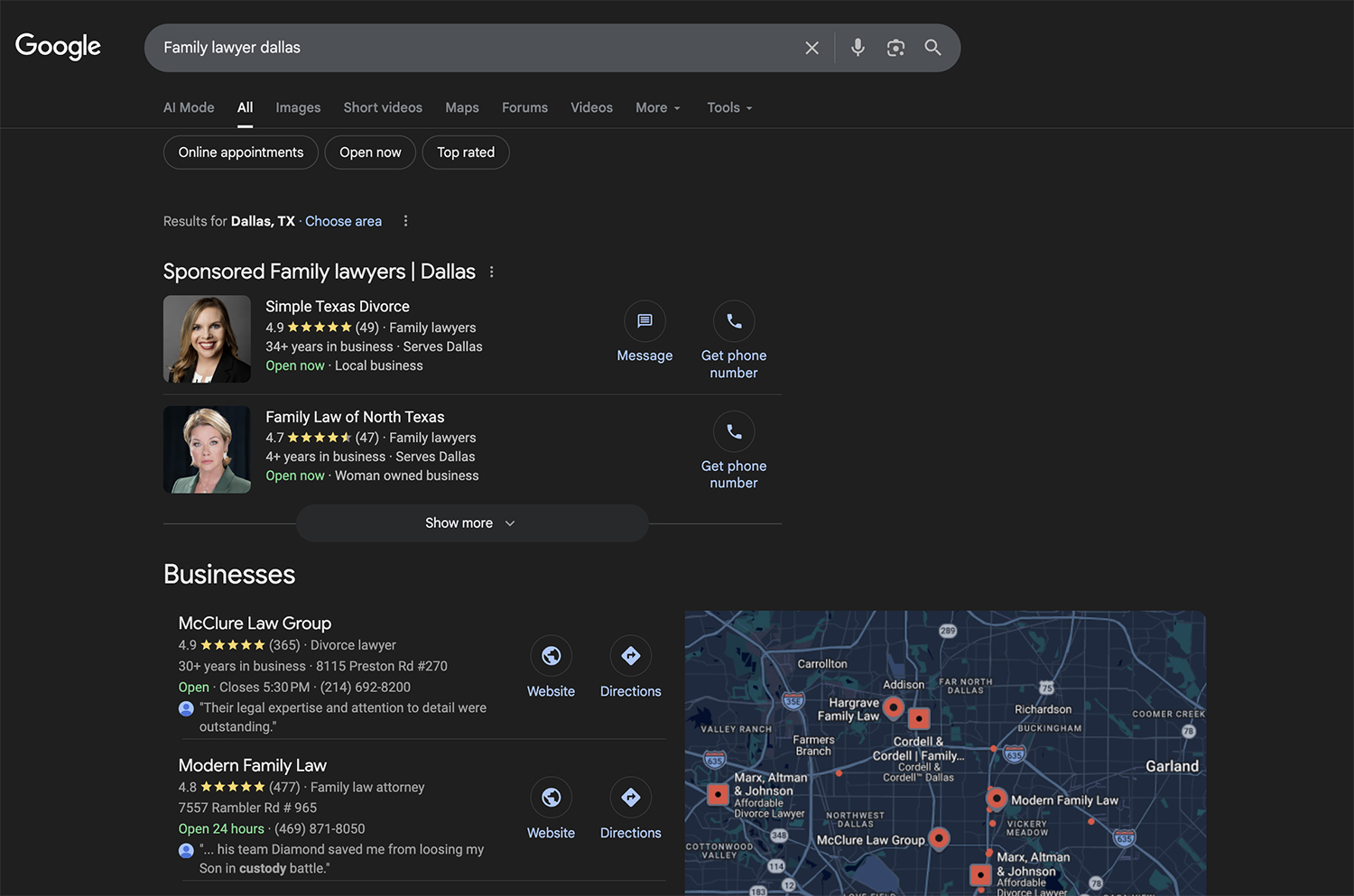 Local Service Ads for Lawyers