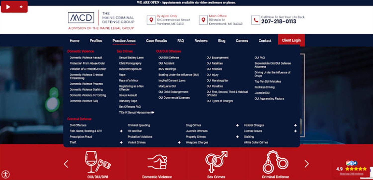 Maine Criminal Defense Attorneys