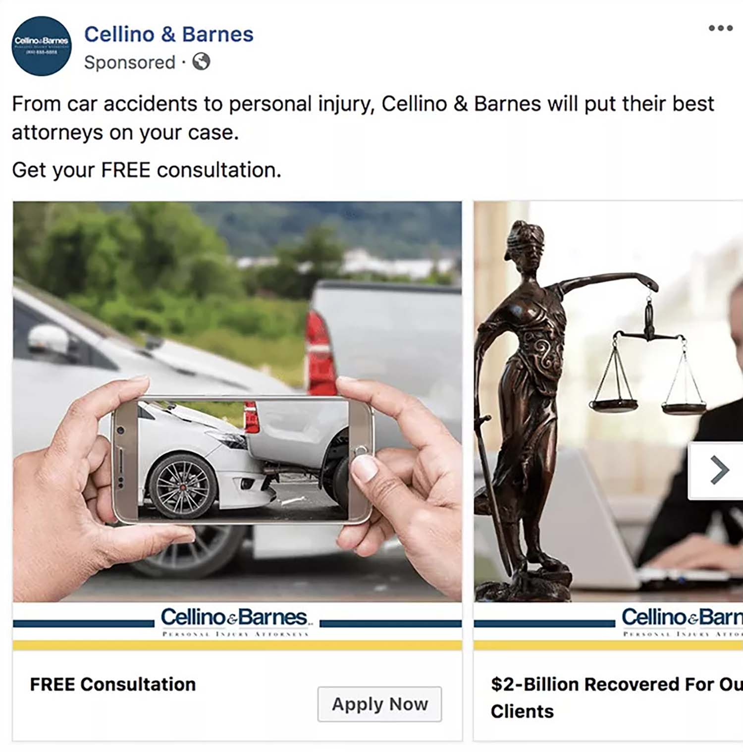 cellino-barnes-free-consult-facebook-ad Cellino Barnes Free Consult Facebook Ad