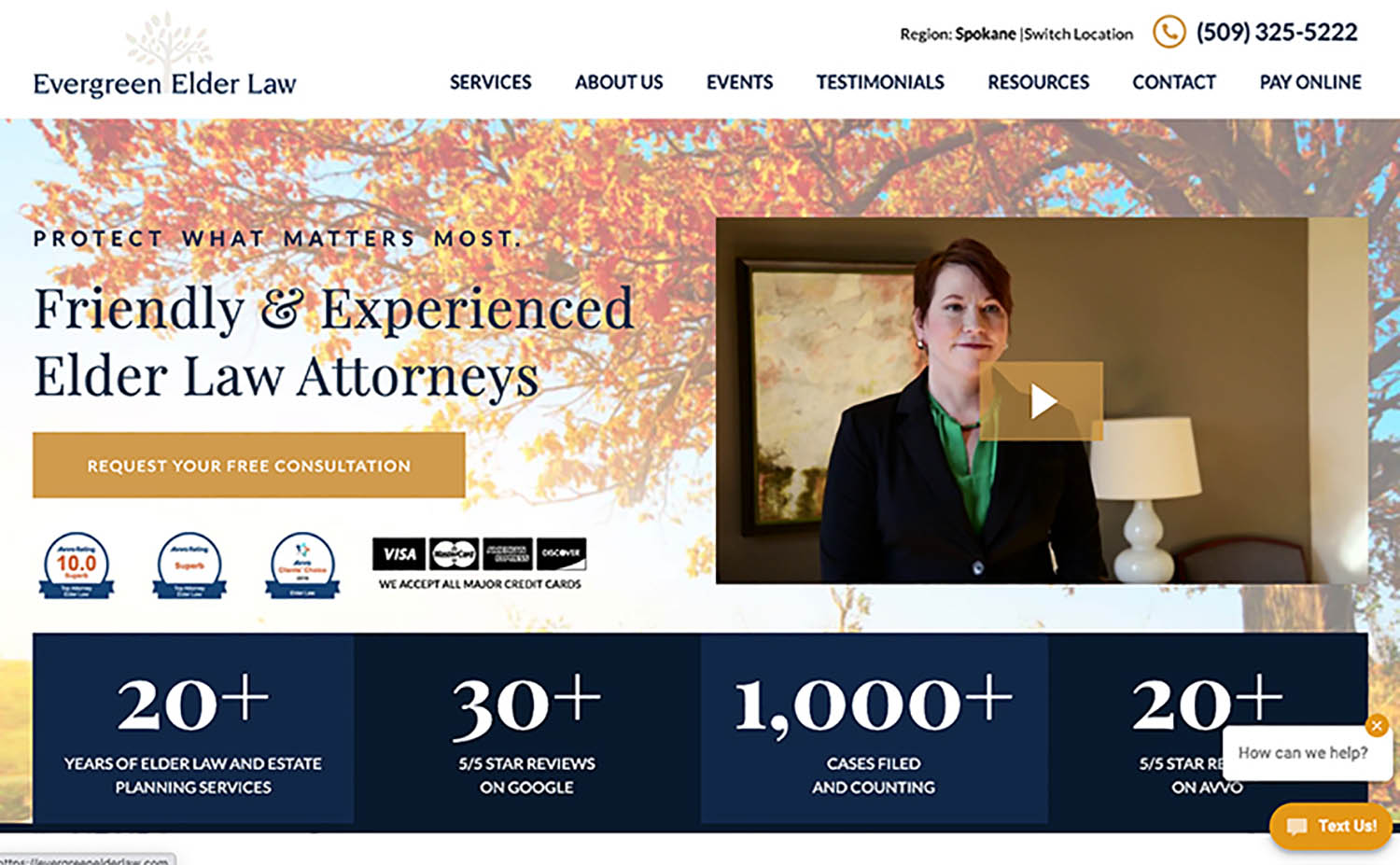 Evergreen Best Law Firm Websites