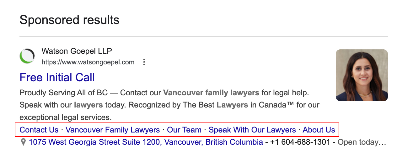 google-ads-lawyers-sitelinks