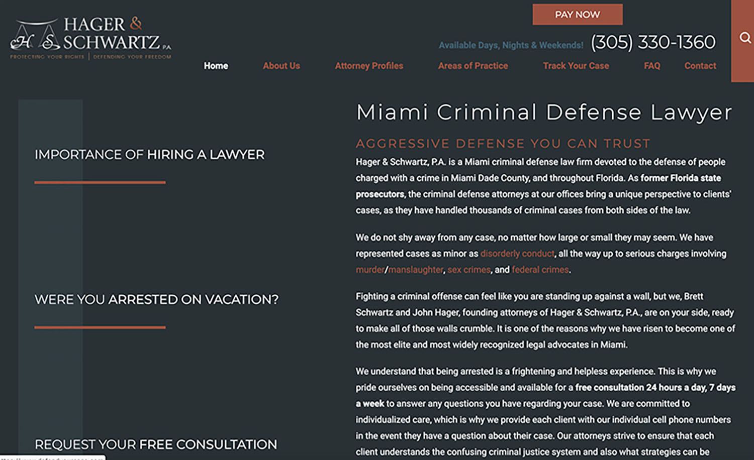 Hager Swartz Criminal Defense