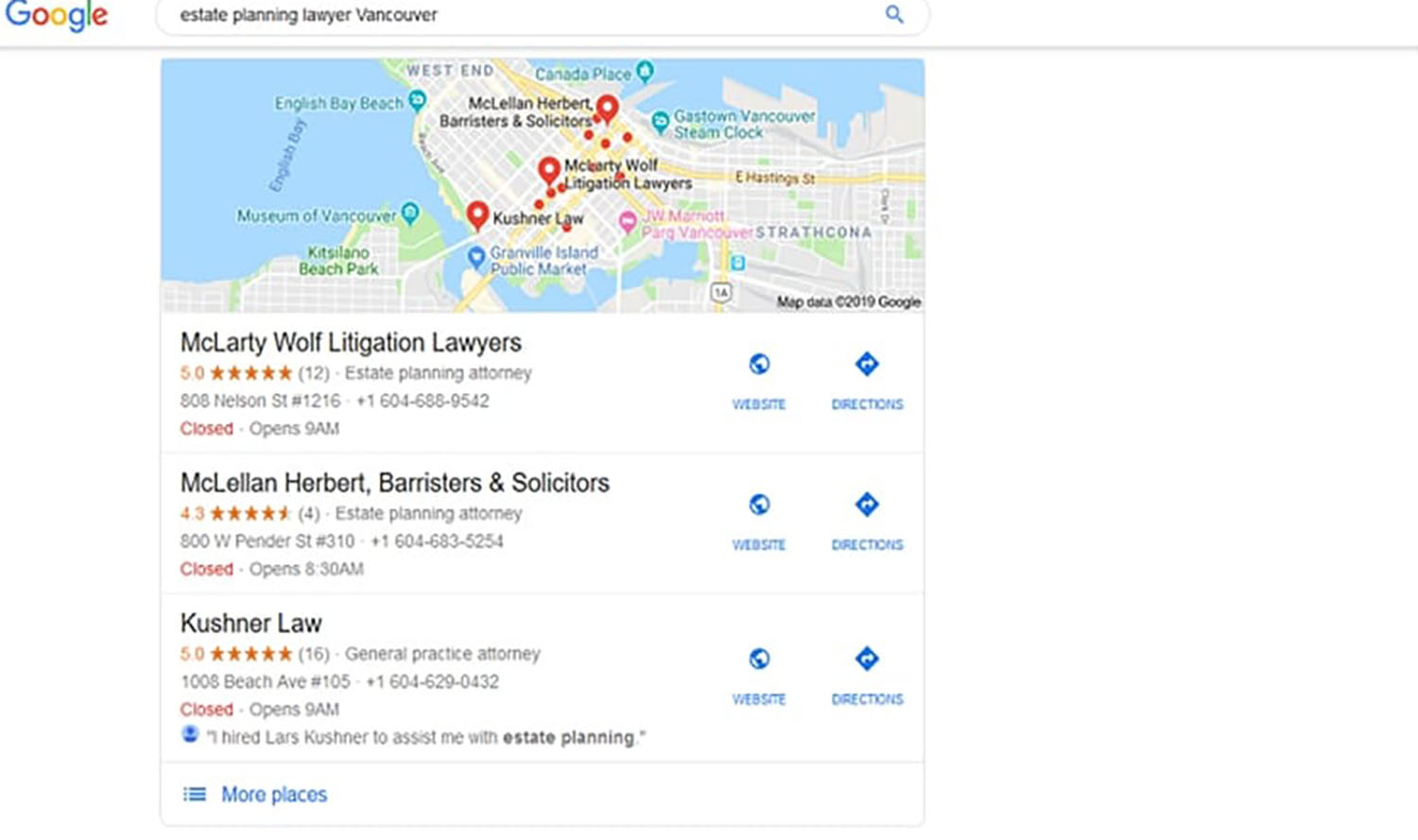 Internet Marketing Estate Planning Lawyers Estate Planning Lawyer Vancouver Google Search