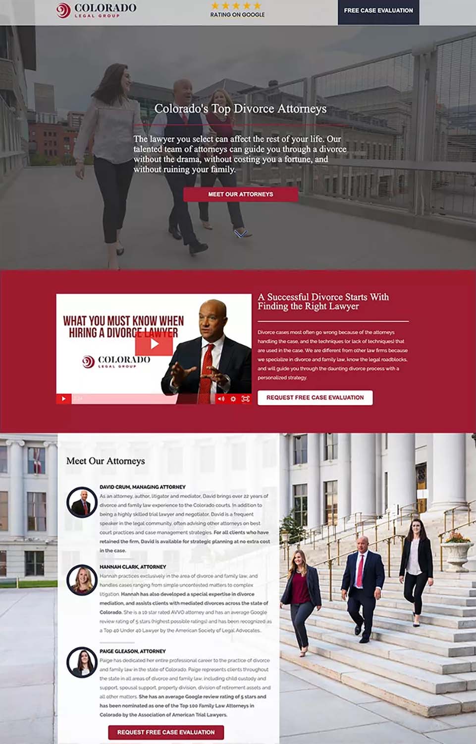 law-firm-facebook-landing-page Law Firm Facebook Landing Page