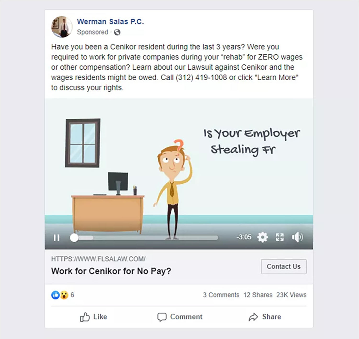 law-firm-facebook-video-ad Law Firm Facebook Video Ad