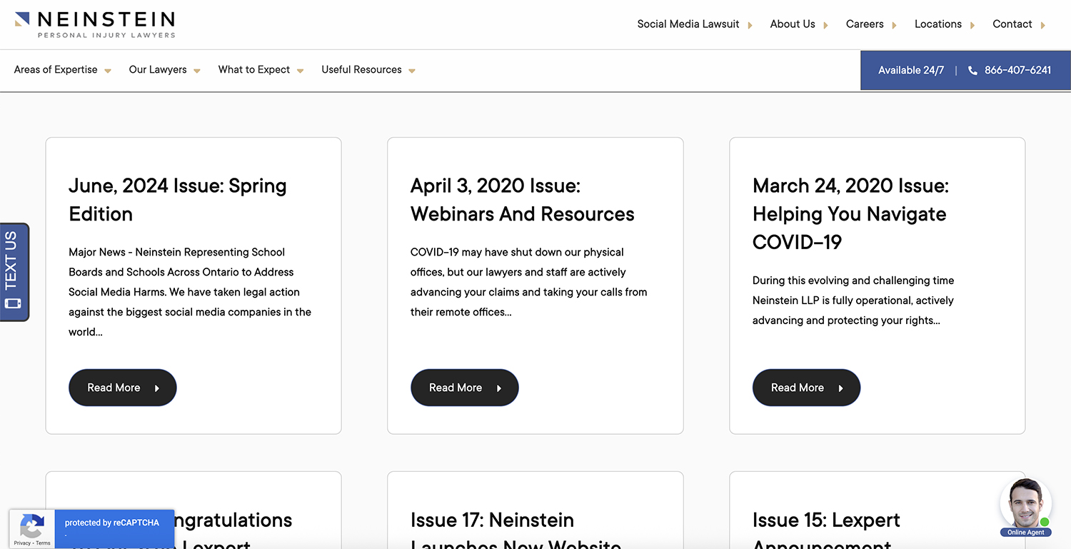 law-firm-newsletter-neinstein