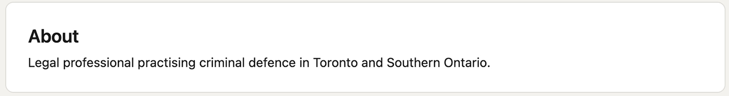 lawyer-linkedin-about