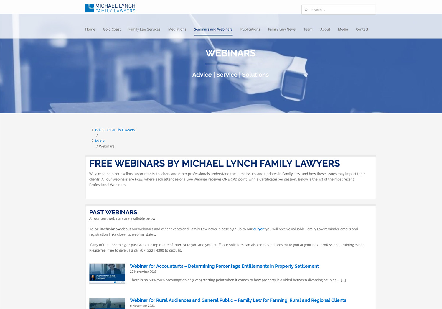 Michael Lynch Law Firm Webinar